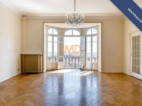 Nice Cimiez -Exceptionnel Appartement 6 Pièces Majestic- Vue mer
