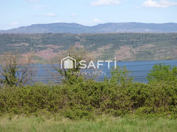Villa vue spectaculaire sur le lac du salagou