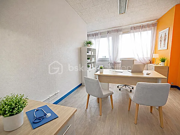 Bureaux 3 pièces 40 m²