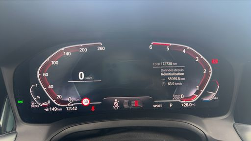 BMW Serie 3 Touring 330d 265 Steptronic8 - Business – 2020 – 172738 km – Diesel – Boîte Automatique — photo 17