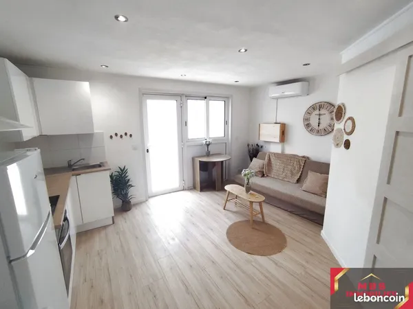 Studio 2 pièces 26 m²