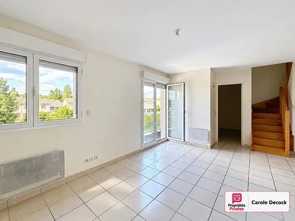 Appartement duplex 4 pièces avec balcon, box, parking