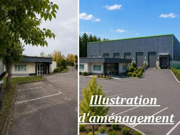 Vente entrepôt de 1100m² à construire à l'Union