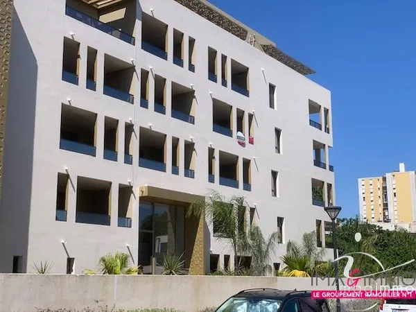 A LOUER T2 44m2 + terrasse + parking en sous-sol POMPIGNANE