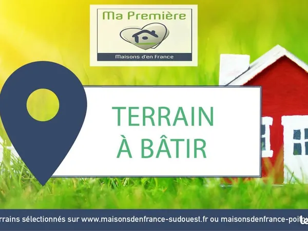 Terrain à bâtir de 600 m² à CAUPENNE (40)