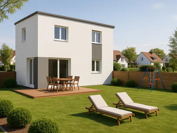 Terrain + maison 93 m²