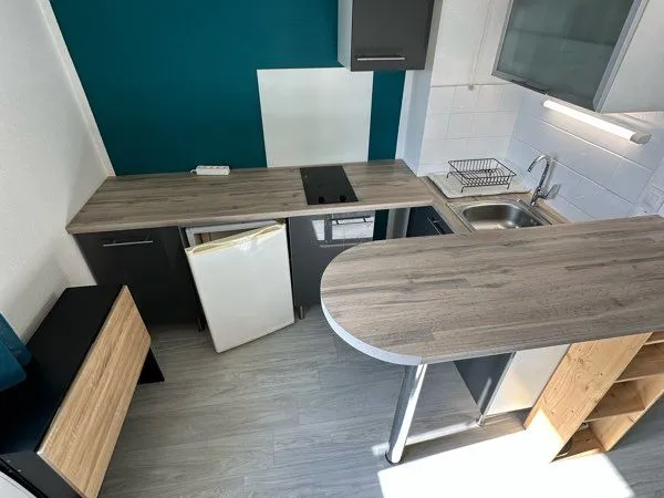 Studio meublé rue ampère
