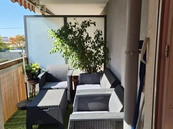 La soie - Grand T1 bis avec garage et balcon