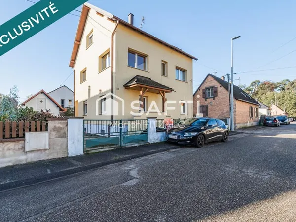 Maison spacieuse 6 pièces à Soufflenheim (67620)