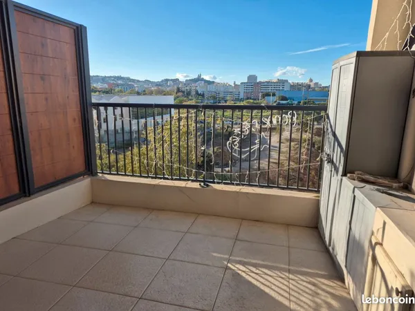 Marseille 10e - appartement T3 récent (2018) de 60m² avec terrasse de 11m² & parking en sous-sol