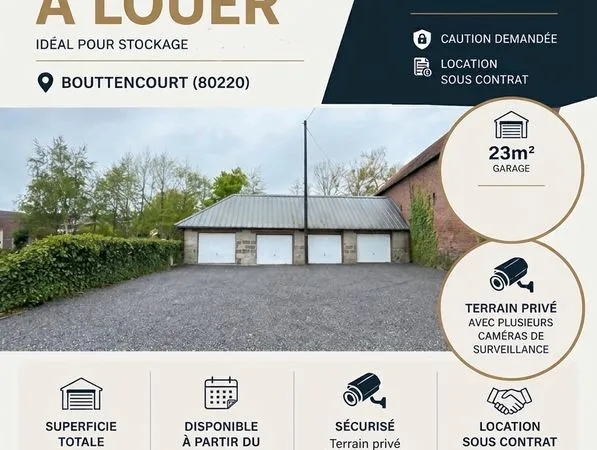 Garage à louer