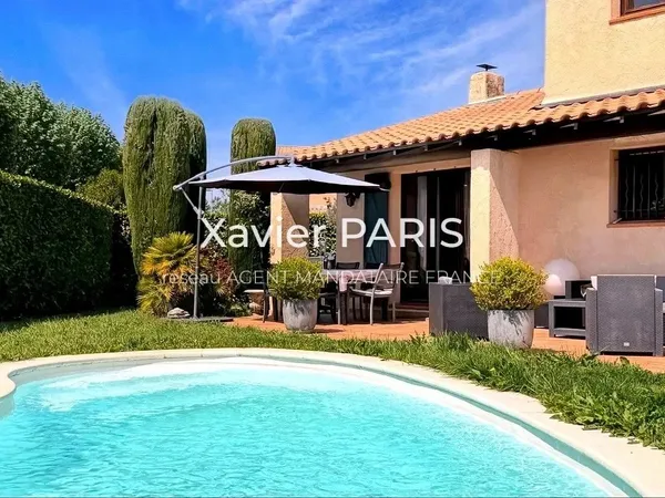 PUYRICARD – MAISON 115 m² UTILES – PISCINE – TERRAIN 612 m² – POTENTIEL D’ÉVOLUTION