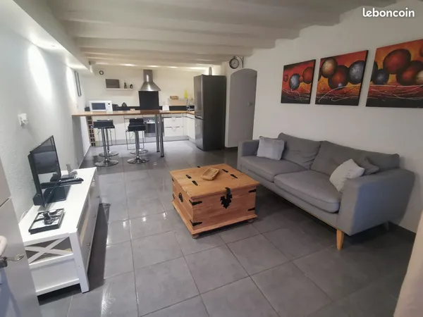 🏡 à louer - t2 meublé avec entrée indépendante - ornex