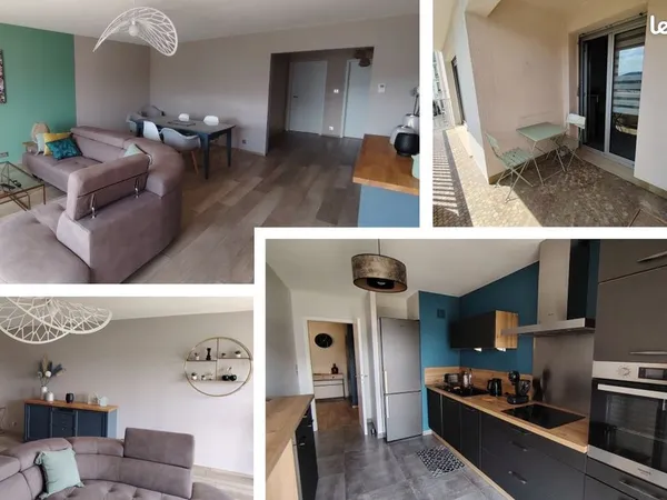 Appartement 107 m² - Épinal - Vue directe sur le château