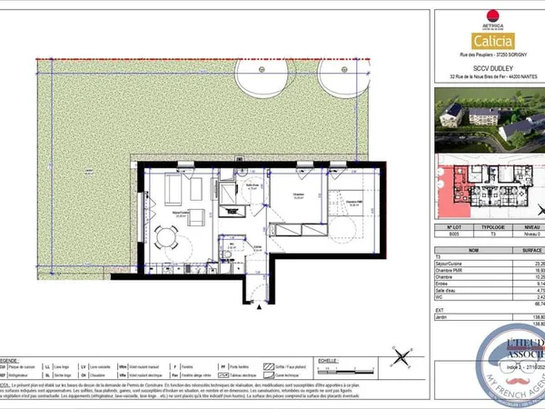 Appartement 3 pièces 67 m²
