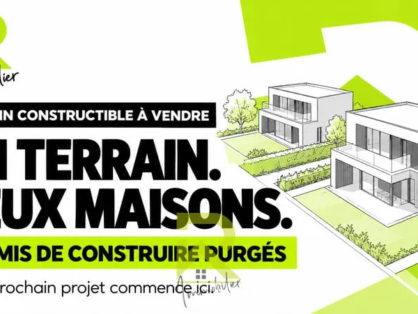 TERRAIN DE 1100m2
