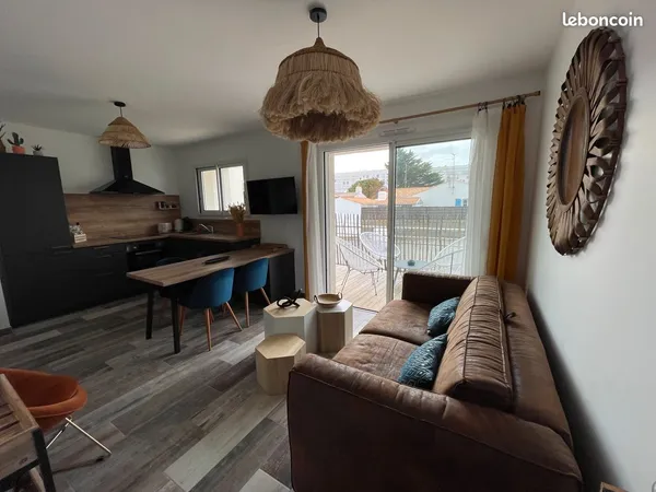 Appartement T2 bord de mer - location à l'année