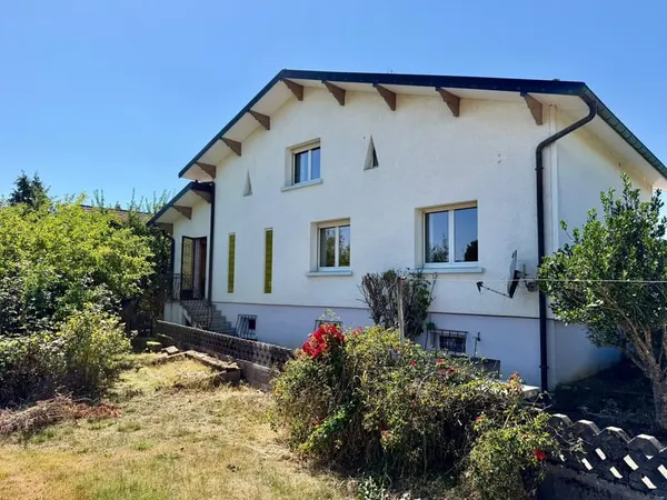 Vente maison 160m2, 4/5 chambres, terrain 1443 m2, région LU