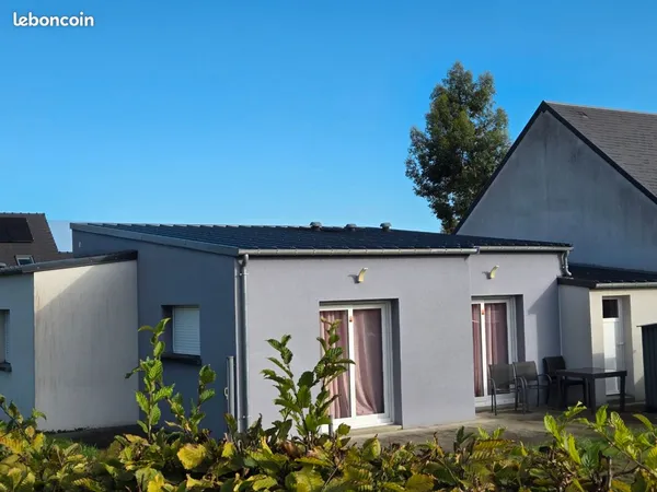 Maison 4 pièces avec terrasse et jardin clos