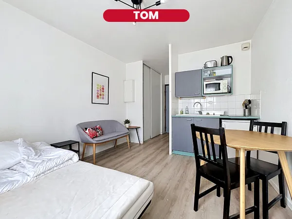 Studio 1 pièce 18 m²
