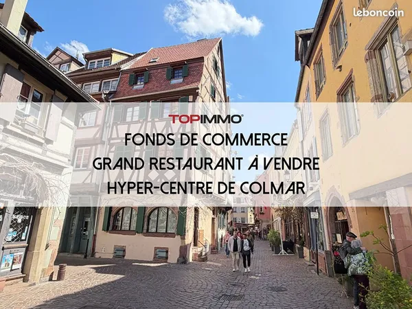 Fonds de commerce, restaurant 350 m² COLMAR