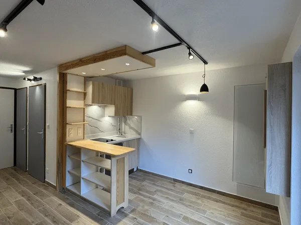 Studio 2 pièces 19 m²