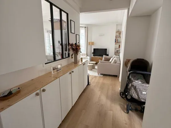 À vendre, bel appartement 3 pièces entièrement rénové - 60m2 - Asnières sur Seine