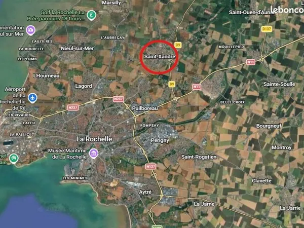 Terrain 265 m² Saint Xandre