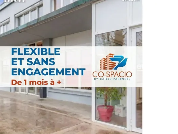 Bureau équipés et sans engagement- de 15 à 19m² TROYES