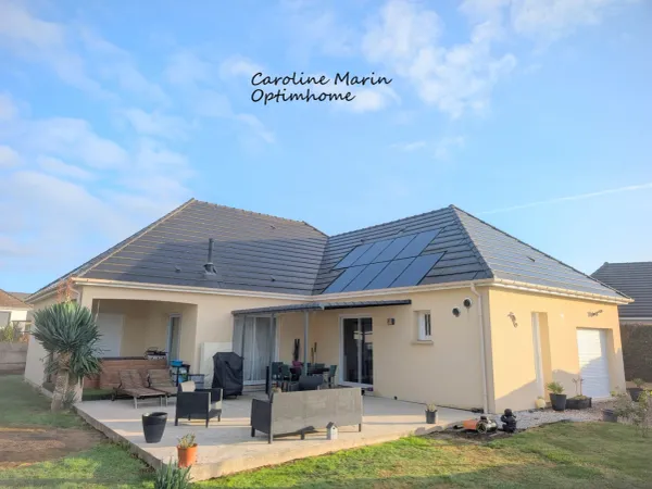 ROUTOT CENTRE | Maison contemporaine de plain-pied avec 4 chambres et jardin arboré