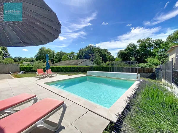 Maison rénovée 195m², avec son appartement rdc, jardin, piscine, Villefranche De Lauragais