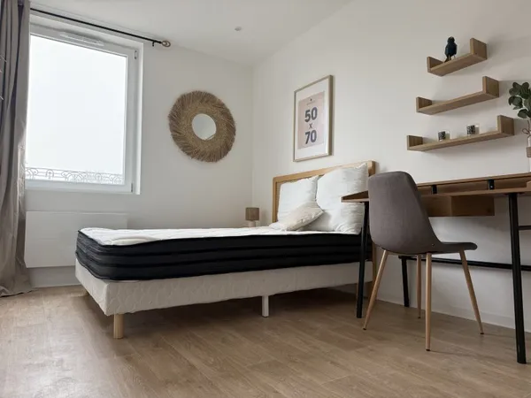 COLIVING, STRASBOURG, tout début Cronenbourg, 1 ère occupation, salle d'eau WC privatifs