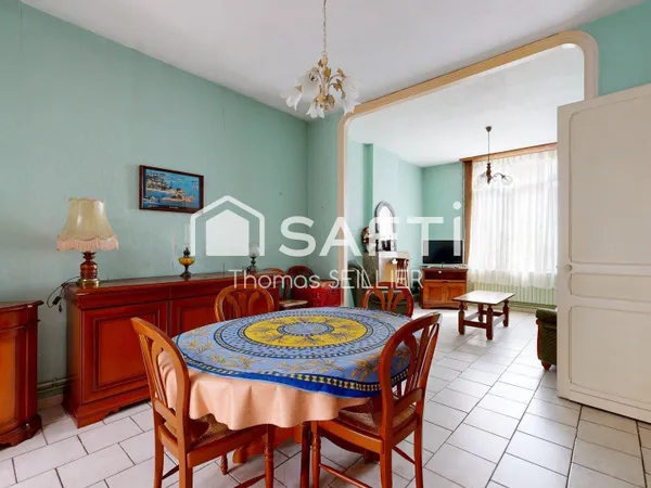 Maison avec jardin exposé Sud-Ouest - Beau potentiel de rénovation