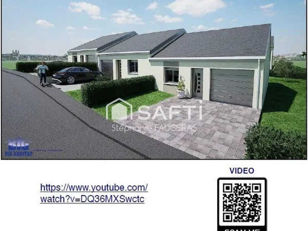 Maison neuve sur plan à Moineville