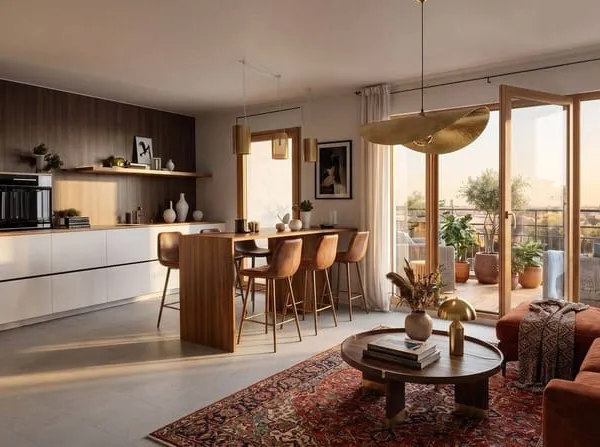 Appartement 2 pièces 51 m²
