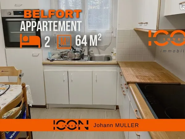 Appartement 4 pièces 64 m²