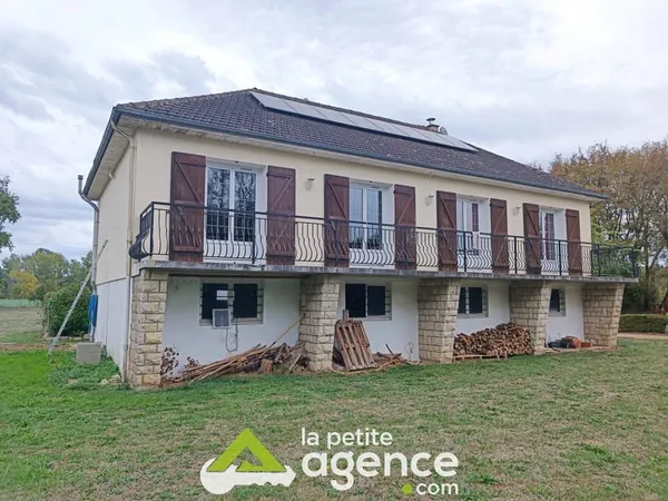 Maison 3 chambres sur près d'un hectare de terrain