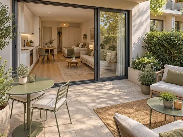 Studio 1 pièce 40 m²