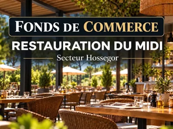 Fonds de commerce 140 m²