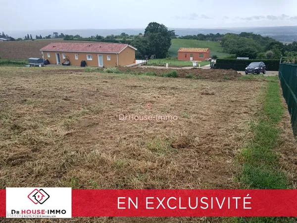 Terrain 1414 m² port sainte marie
