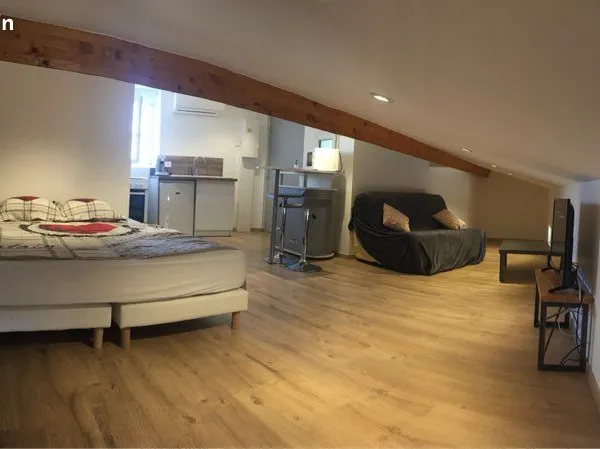 Studio sous les toits centre ville