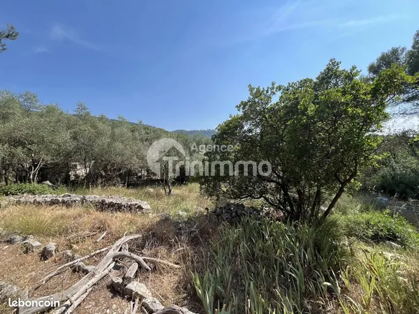 Terrain 1077 m² Drap