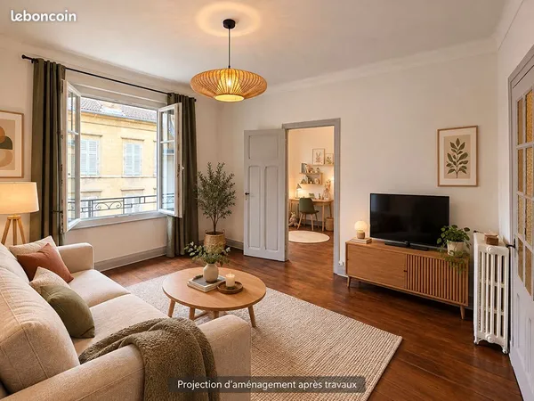 Appartement 3 pièces 55 m²