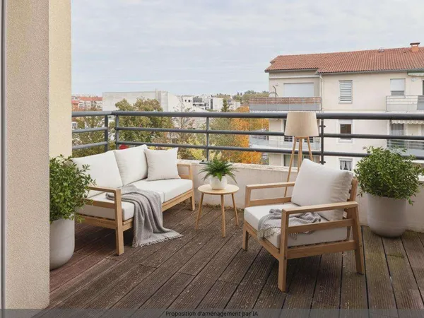 Appartement 3 pièces 57 m²