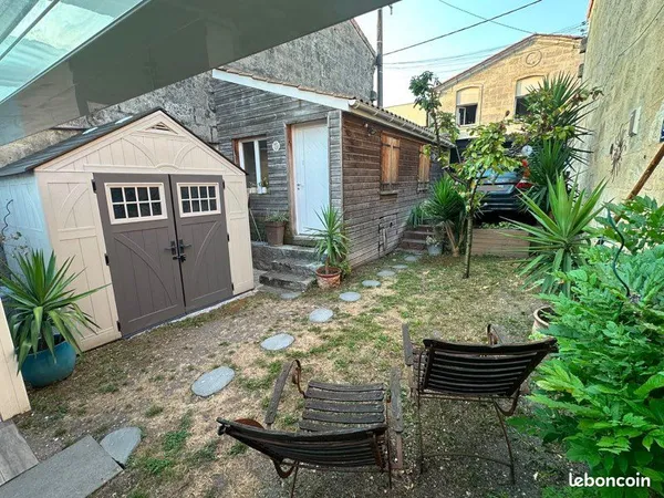 Colocation chambre meublée avec parties communes, +jardin, +parking