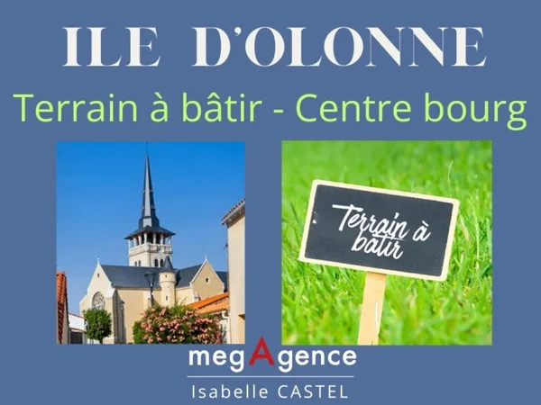 TERRAIN À BATIR - BOURG DE L'ILE D'OLONNE