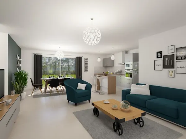 Maison neuve 5 pièces 99 m²