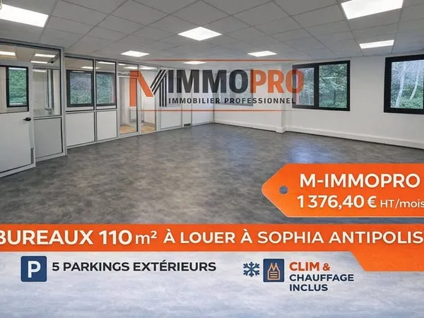Bureau 110 m²