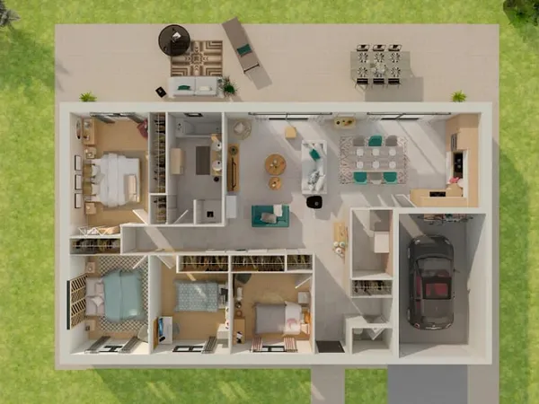 Maison neuve 5 pièces 101 m²