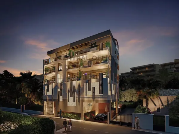 JUAN LES PINS, A PIED DES PLAGES Appartement neuf